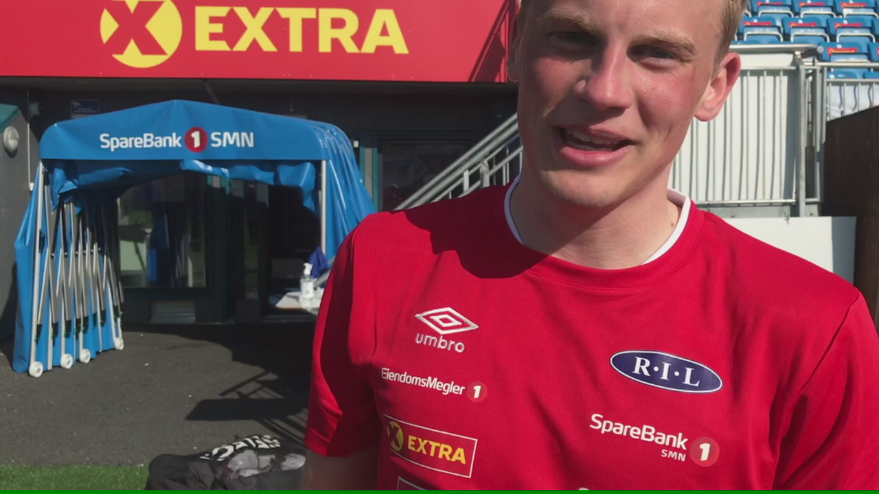 Sondre Langås ny keeper.MOV
